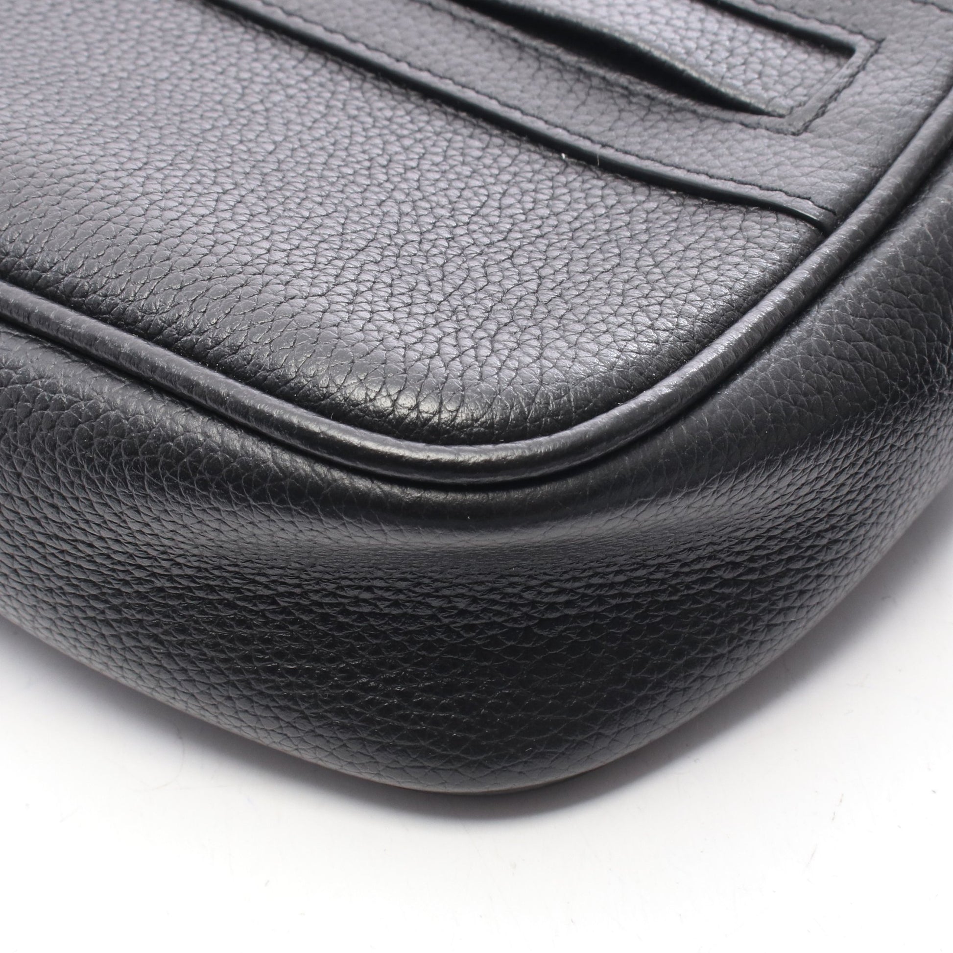 キャンプ スモール カメラバッグ ショルダーバッグ レザー ブラック サンローランパリ バッグ SAINT LAURENT PARIS