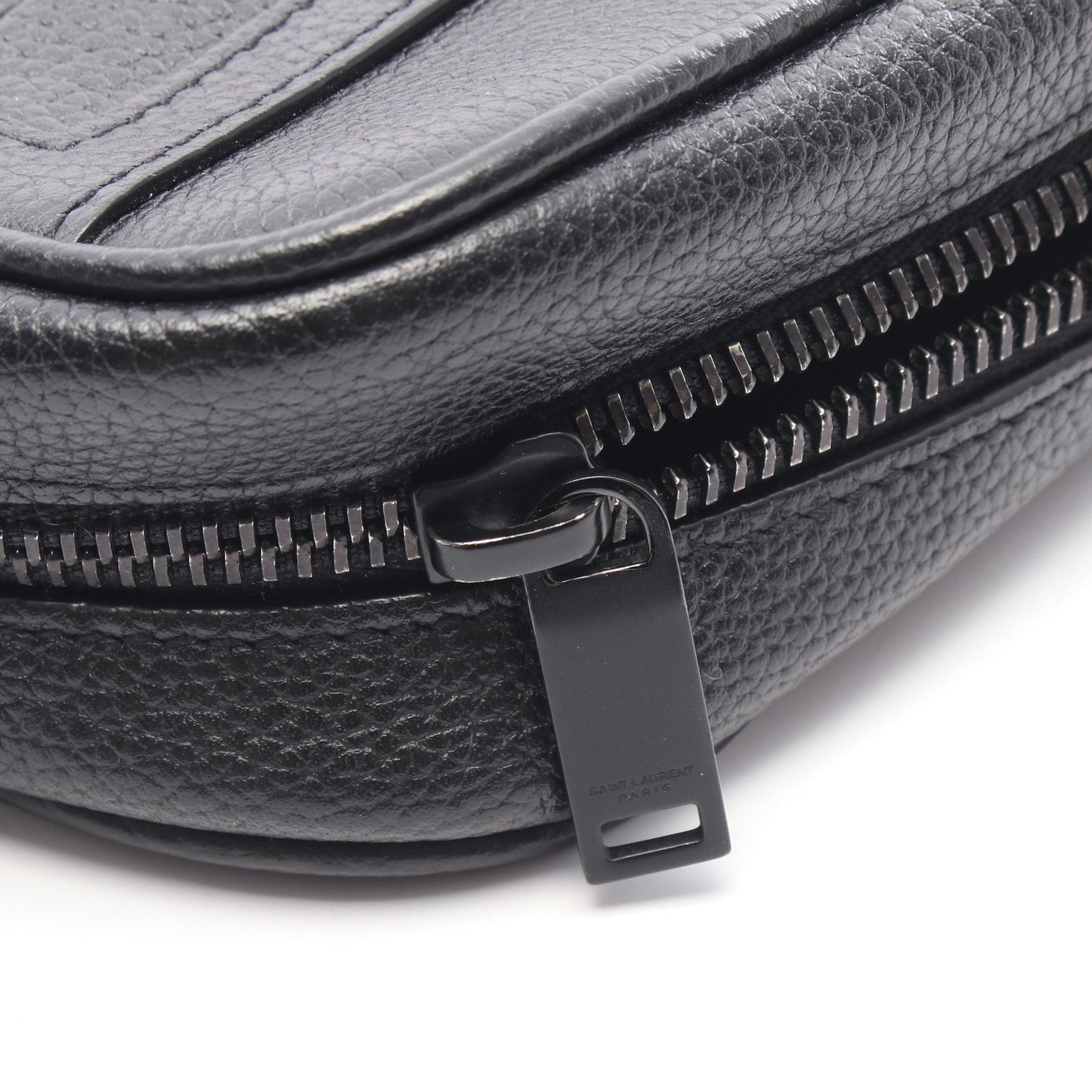 キャンプ スモール カメラバッグ ショルダーバッグ レザー ブラック サンローランパリ バッグ SAINT LAURENT PARIS