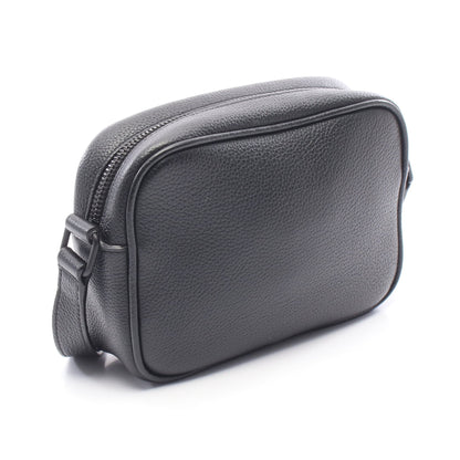 キャンプ スモール カメラバッグ ショルダーバッグ レザー ブラック サンローランパリ バッグ SAINT LAURENT PARIS