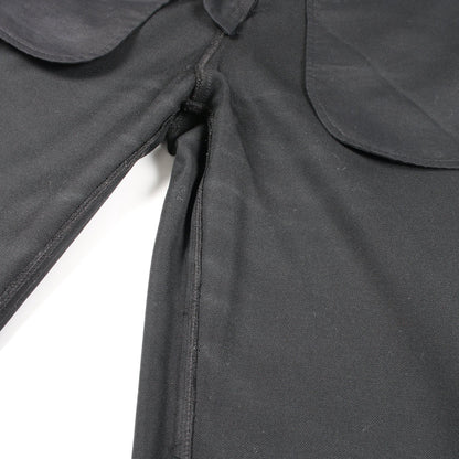パンツ ウール ブラック エンポリオアルマーニ ボトムス EMPORIO ARMANI