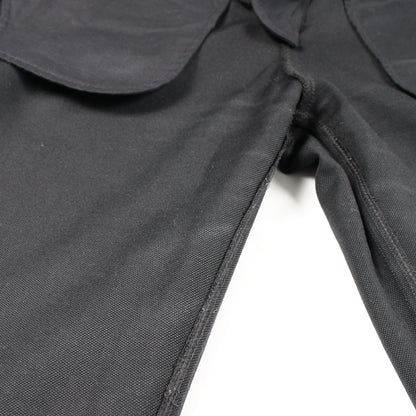 パンツ ウール ブラック エンポリオアルマーニ ボトムス EMPORIO ARMANI