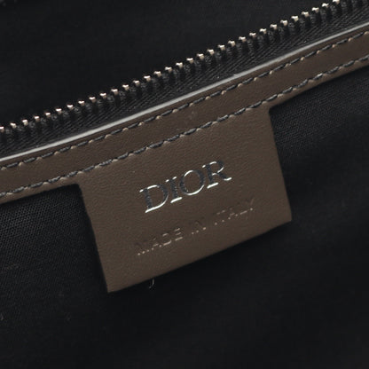 サドルバッグ ショルダーバッグ キャンバス レザー カーキブラウン ブラック クリスチャンディオール バッグ Christian Dior