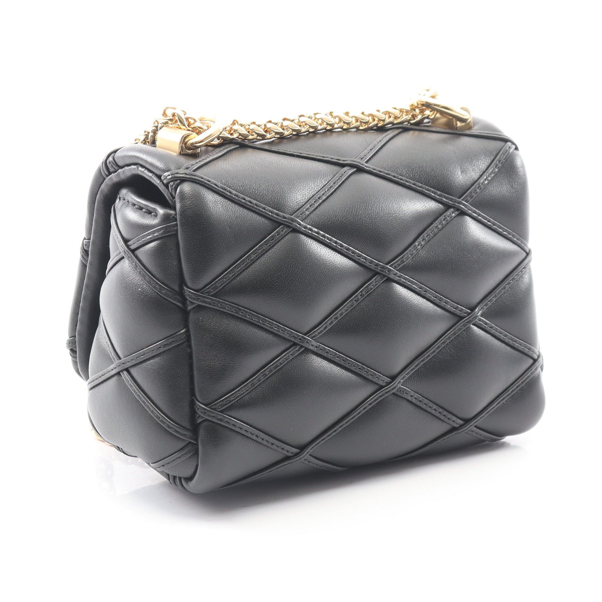 PICO GO-14 マルタージュ ノワール チェーンショルダーバッグ レザー ブラック ルイヴィトン バッグ LOUIS VUITTON