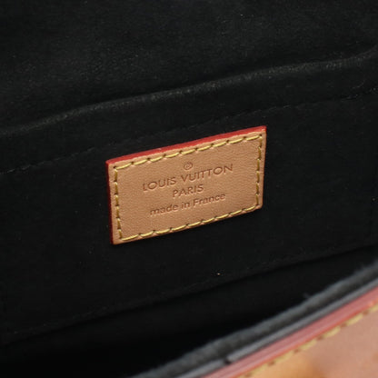 ダッフルバッグ モノグラム ハンドバッグ PVC レザー ブラウン 2WAY ルイヴィトン バッグ LOUIS VUITTON