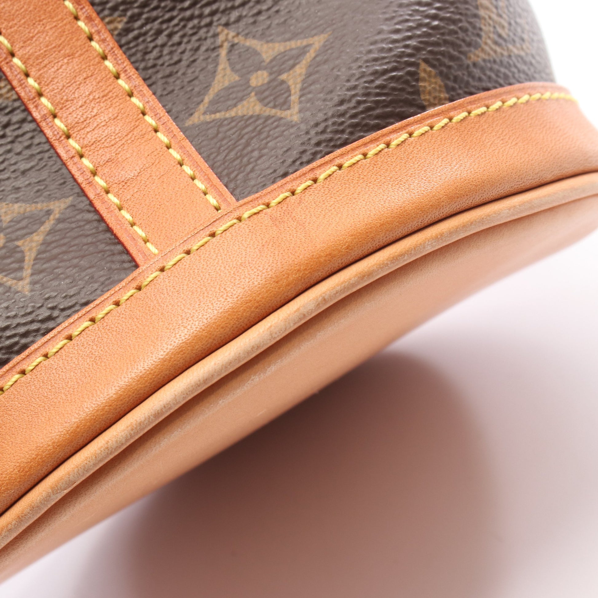 ダッフルバッグ モノグラム ハンドバッグ PVC レザー ブラウン 2WAY ルイヴィトン バッグ LOUIS VUITTON