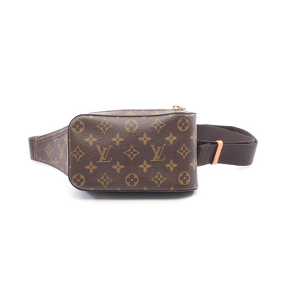 ジェロニモス モノグラム ボディバッグ PVC ブラウン ルイヴィトン バッグ LOUIS VUITTON