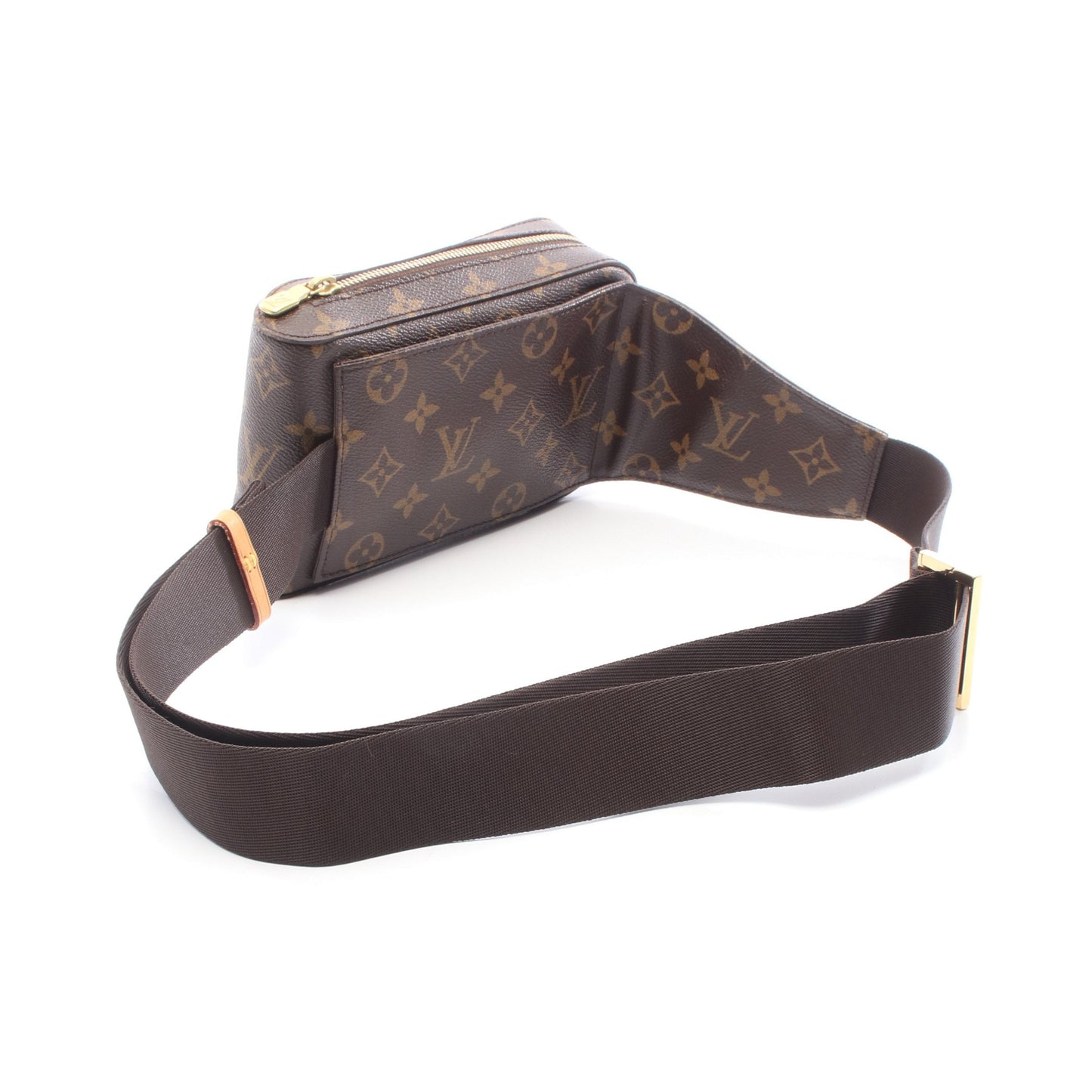 ジェロニモス モノグラム ボディバッグ PVC ブラウン ルイヴィトン バッグ LOUIS VUITTON