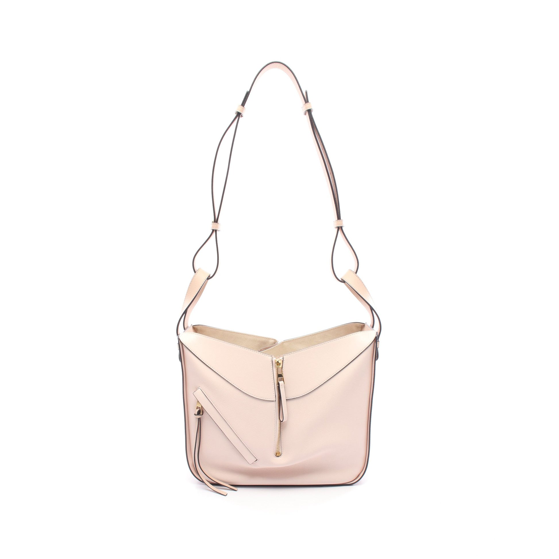HAMMOCK SMALL ハンモック スモール ハンドバッグ レザー ピンクベージュ ライトピンク 2WAY ロエベ バッグ LOEWE
