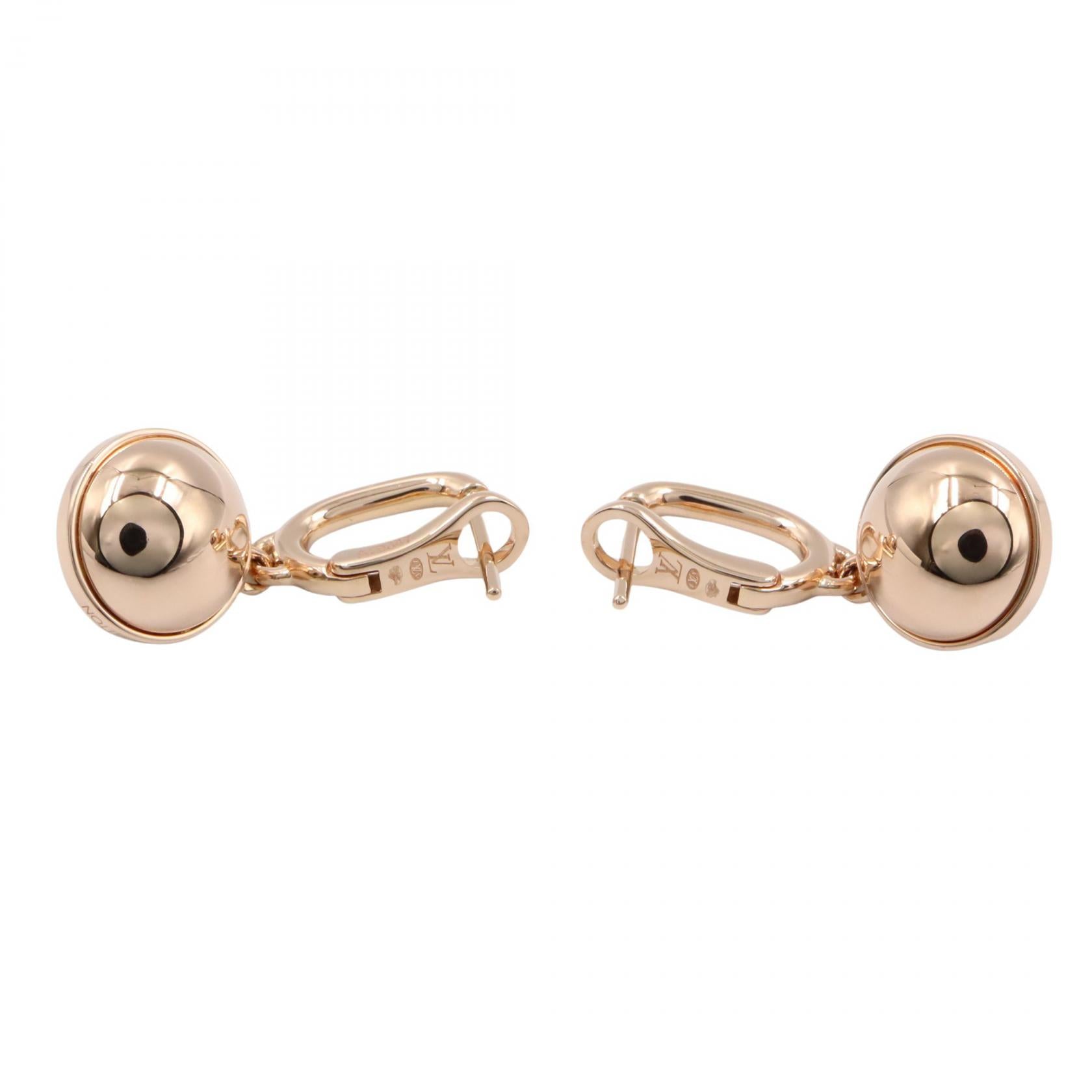 ダイヤ ブックル ドレイユ Bブロッサム ピアス ピアス K18PG ダイヤモンド ピンクゴールド クリア ルイヴィトン アクセサリー LOUIS VUITTON