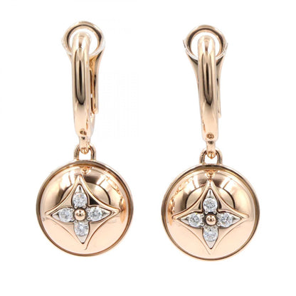 ダイヤ ブックル ドレイユ Bブロッサム ピアス ピアス K18PG ダイヤモンド ピンクゴールド クリア ルイヴィトン アクセサリー LOUIS VUITTON
