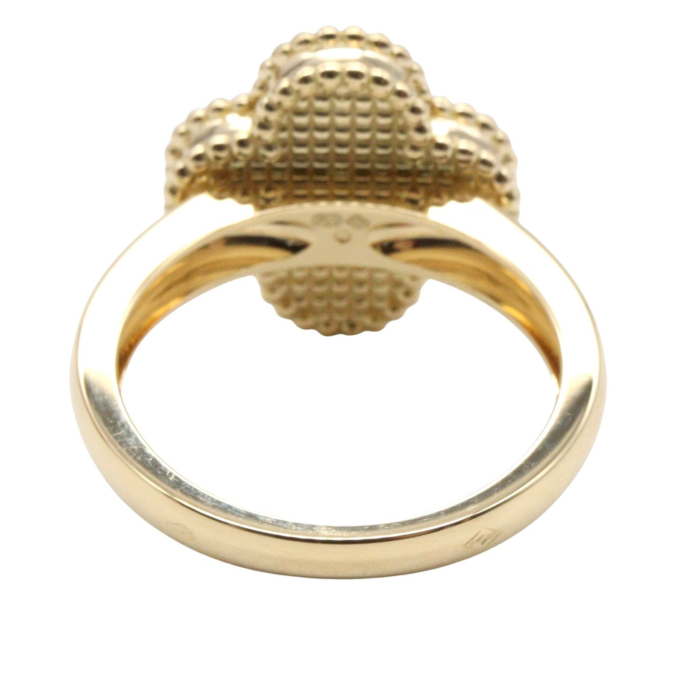 ヴィンテージアルハンブラ オニキス 1PD リング リング 指輪 K18YG