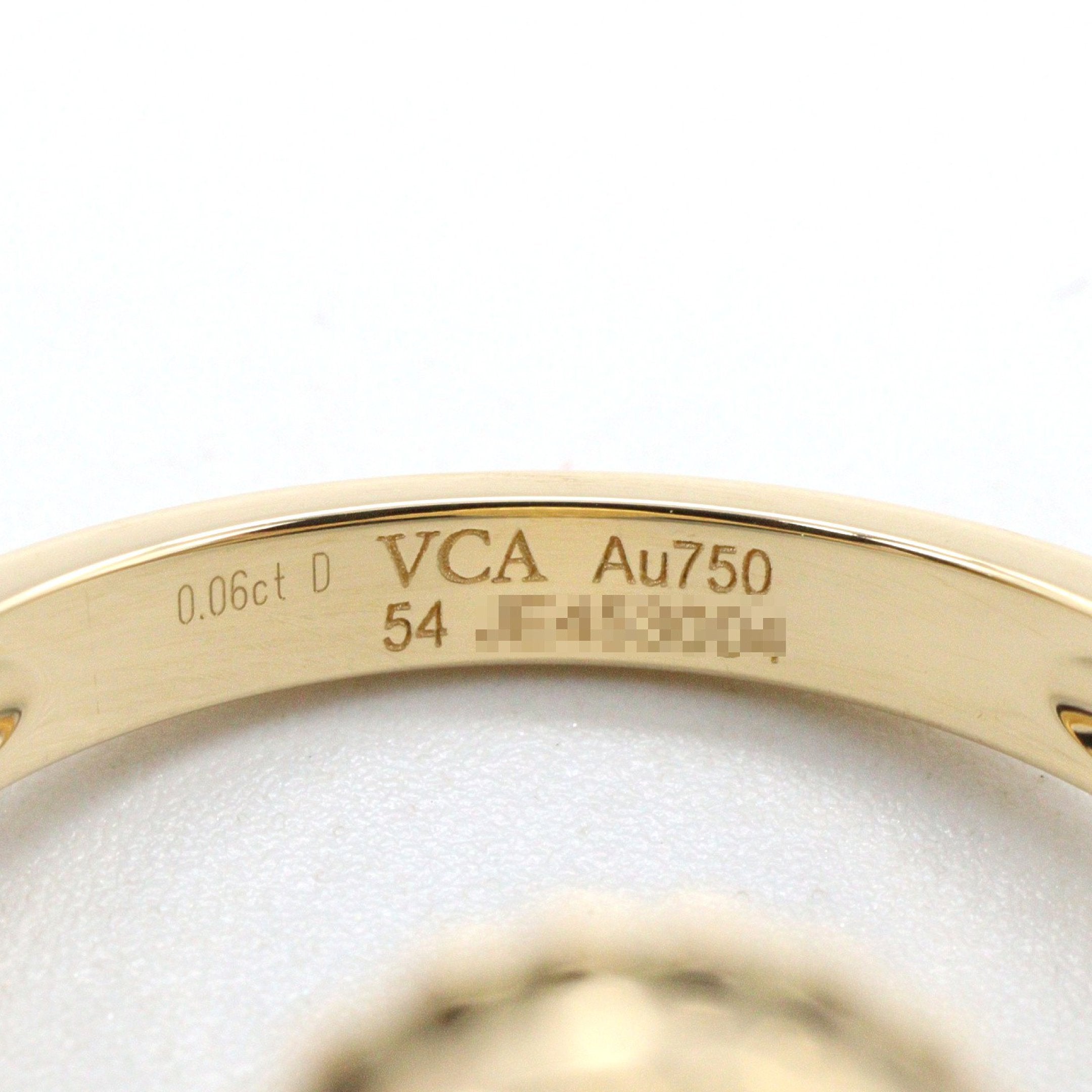 ヴィンテージアルハンブラ オニキス 1PD リング リング 指輪 K18YG