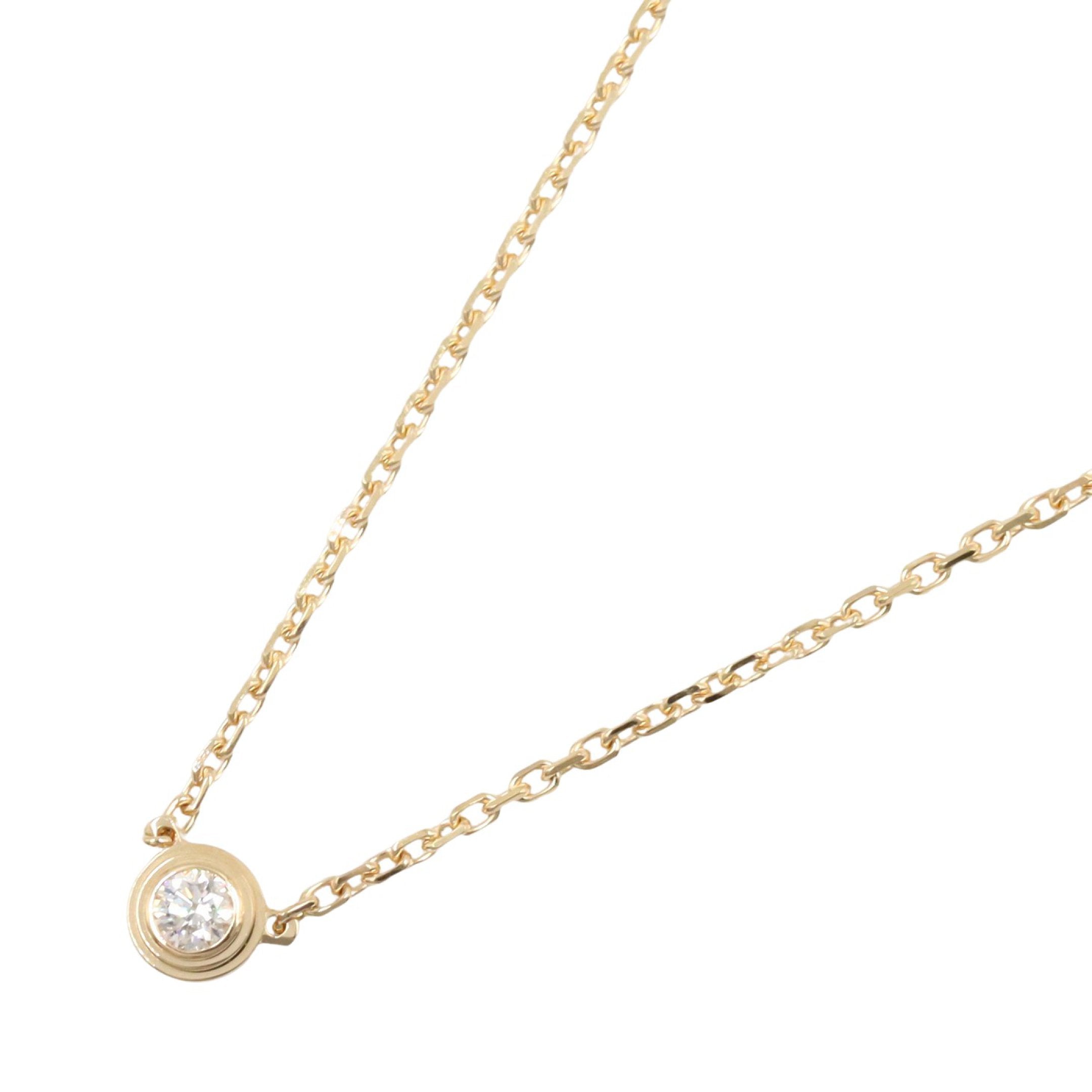 ダムール XS ネックレス ネックレス K18YG ダイヤモンド イエロー