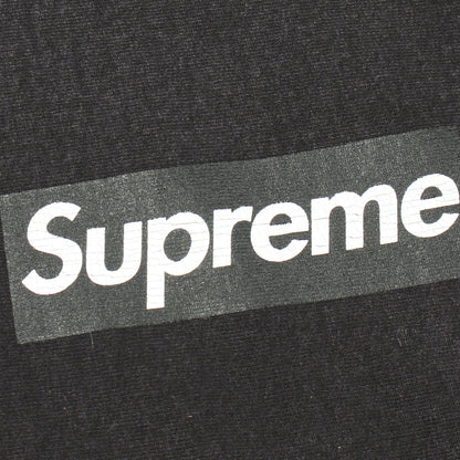 Washed Box Logo Crewneck スウェット ブラック 25SS スウェットシャツ クルーネック コットン ダークグレー ウォッシュ加工 裏起毛 25SS シュプリーム トップス Supreme