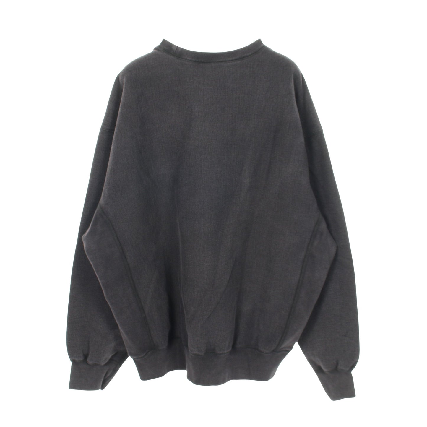 Washed Box Logo Crewneck スウェット ブラック 25SS スウェットシャツ クルーネック コットン ダークグレー ウォッシュ加工 裏起毛 25SS シュプリーム トップス Supreme