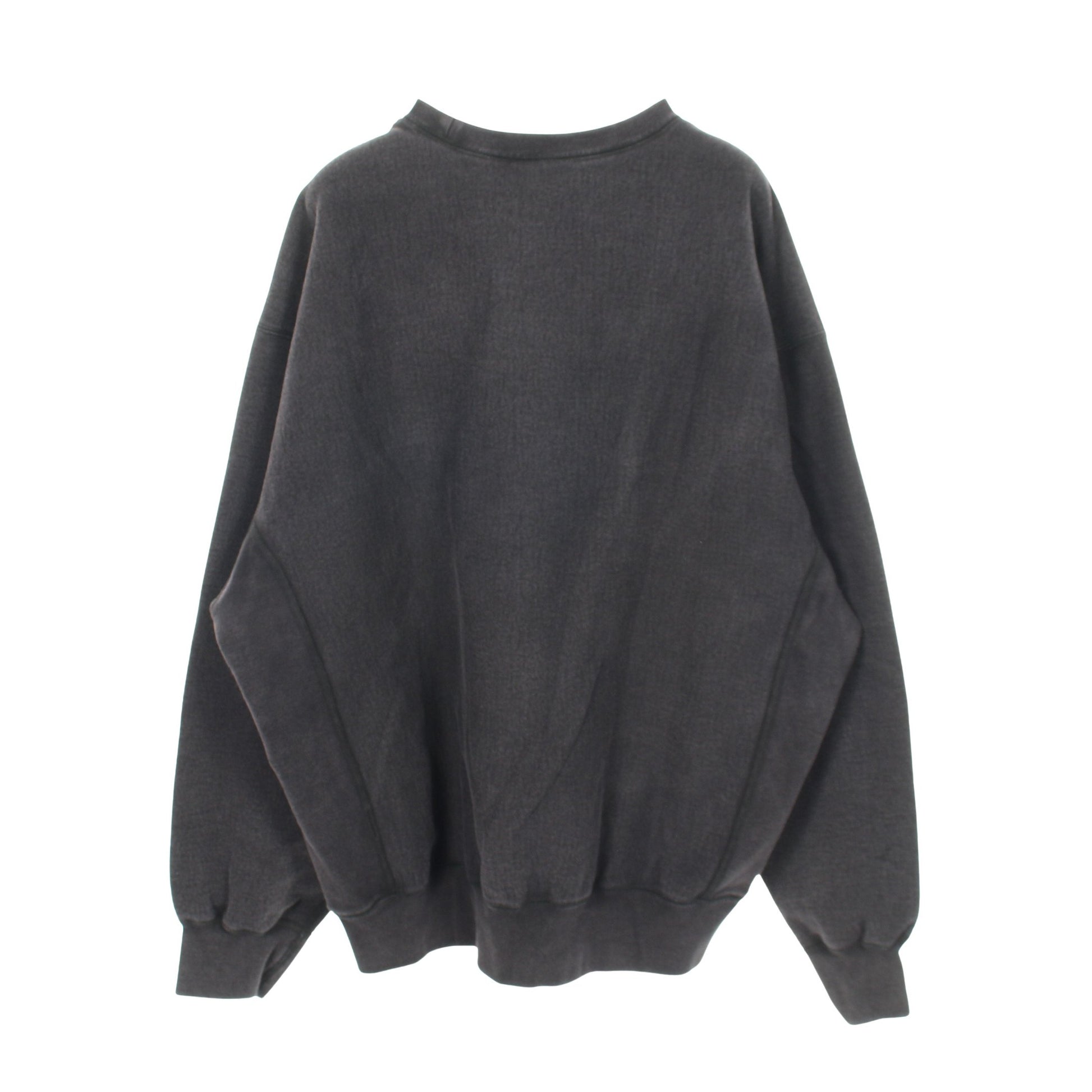 Washed Box Logo Crewneck スウェット ブラック 25SS スウェットシャツ クルーネック コットン ダークグレー ウォッシュ加工 裏起毛 25SS シュプリーム トップス Supreme