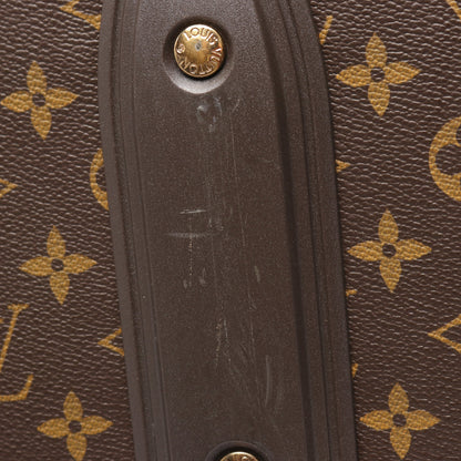 トロリー50 ボスフォール キャリーバッグ キャリーケース スーツケース PVC レザー ブラウン ルイヴィトン バッグ LOUIS VUITTON