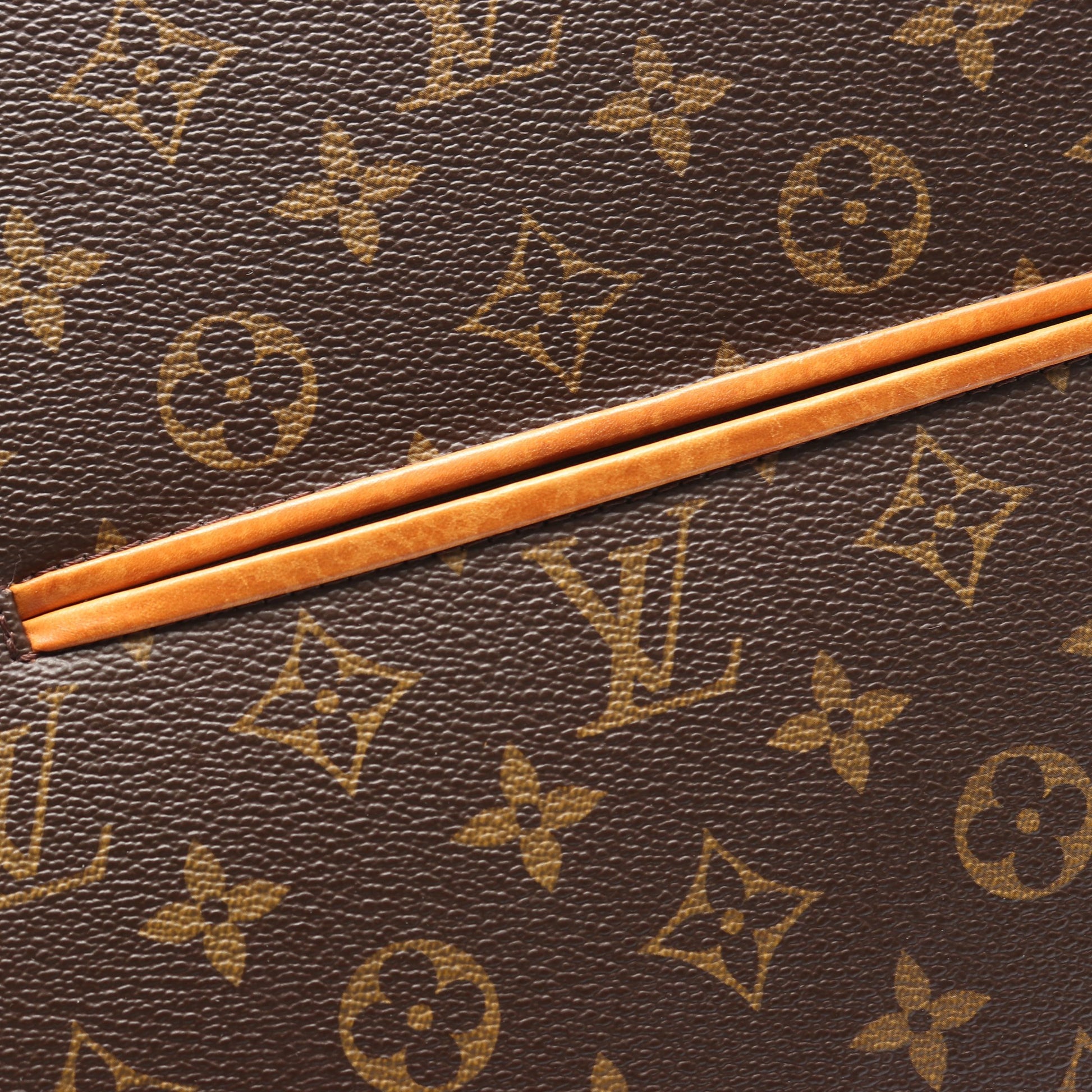 トロリー50 ボスフォール キャリーバッグ キャリーケース スーツケース PVC レザー ブラウン ルイヴィトン バッグ LOUIS VUITTON