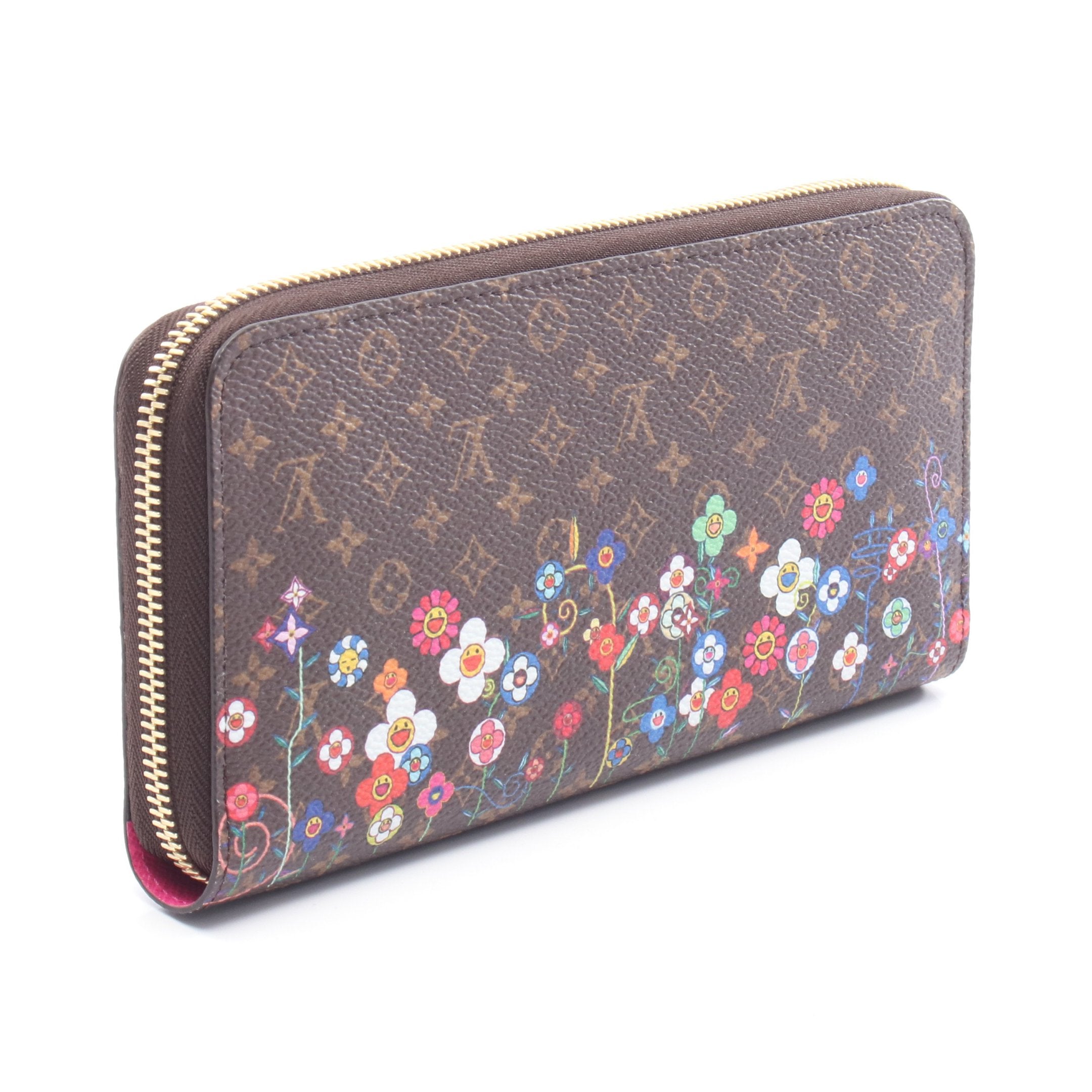 ルイ・ヴィトン LOUIS VUITTON LV × TM ジッピーウォレット ラウンド長財布 財布 キャンバス PVC モノグラム レディース ブラウン系 M14162 【中古】 ジッピーウォレット モノグラムリバース ラウンドファスナー長財布 PVC