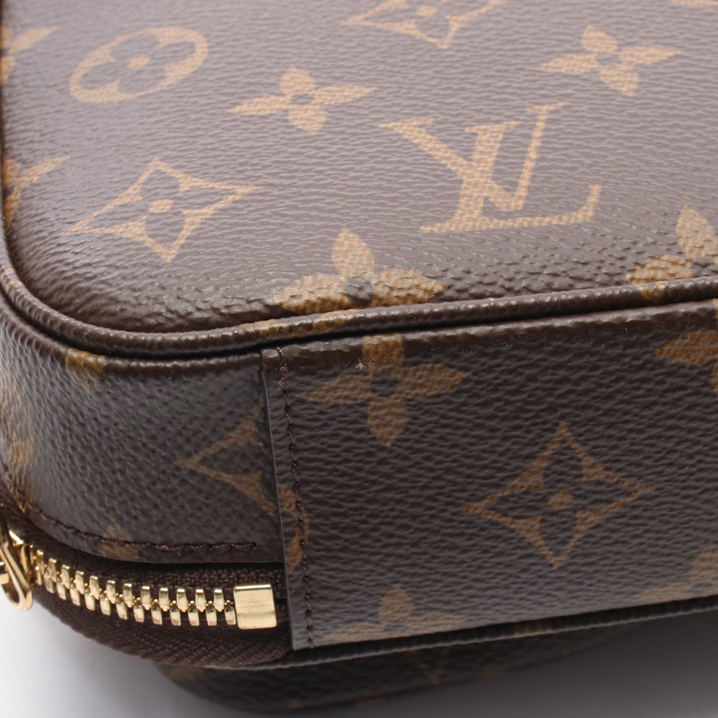 ユーティリティ クロスボディ モノグラム ハンドバッグ PVC レザー ブラウン ルイヴィトン バッグ LOUIS VUITTON