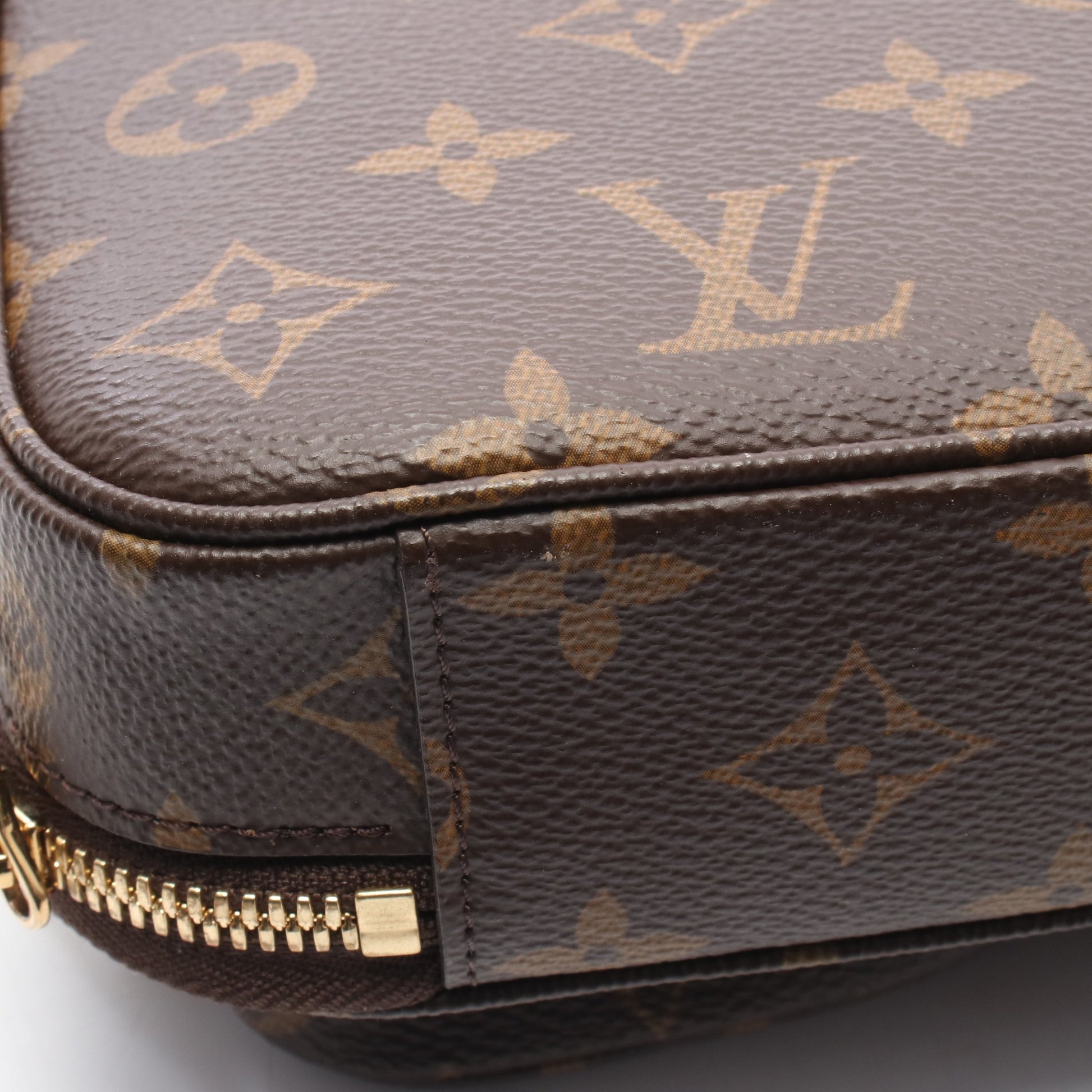 ユーティリティ クロスボディ モノグラム ハンドバッグ PVC レザー ブラウン ルイヴィトン バッグ LOUIS VUITTON