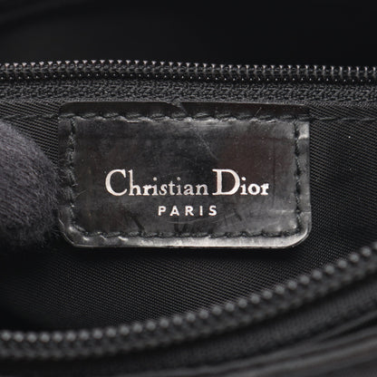 マリスパール カナージュ ハンドバッグ ナイロン エナメルレザー ブラック クリスチャンディオール バッグ Christian Dior
