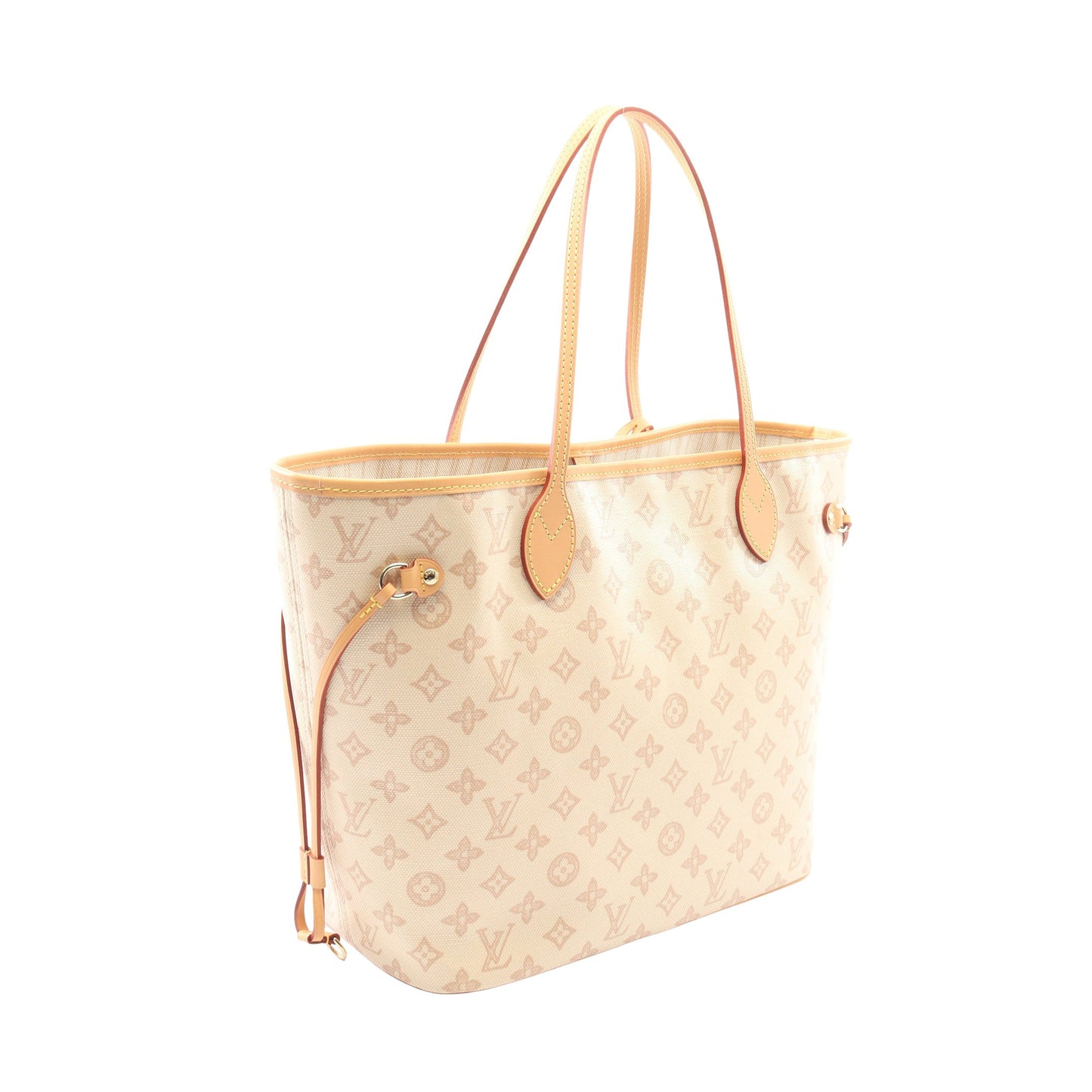 ネヴァーフルMM モノグラムオリジン ラン ショルダーバッグ トートバッグ PVC レザー ベージュ ルイヴィトン バッグ LOUIS VUITTON