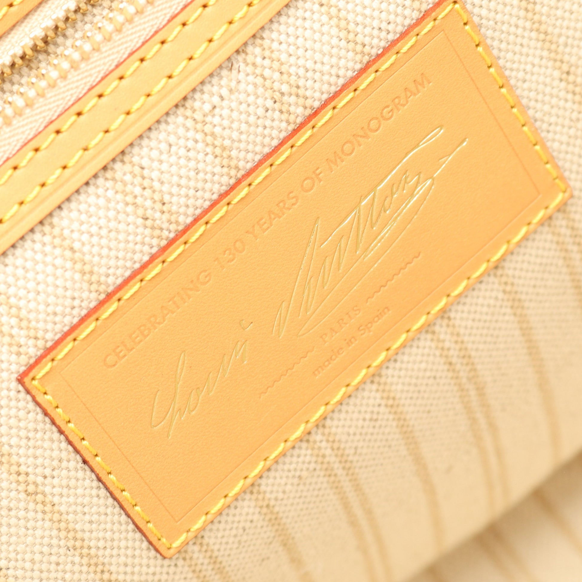 ネヴァーフルMM モノグラムオリジン ラン ショルダーバッグ トートバッグ PVC レザー ベージュ ルイヴィトン バッグ LOUIS VUITTON