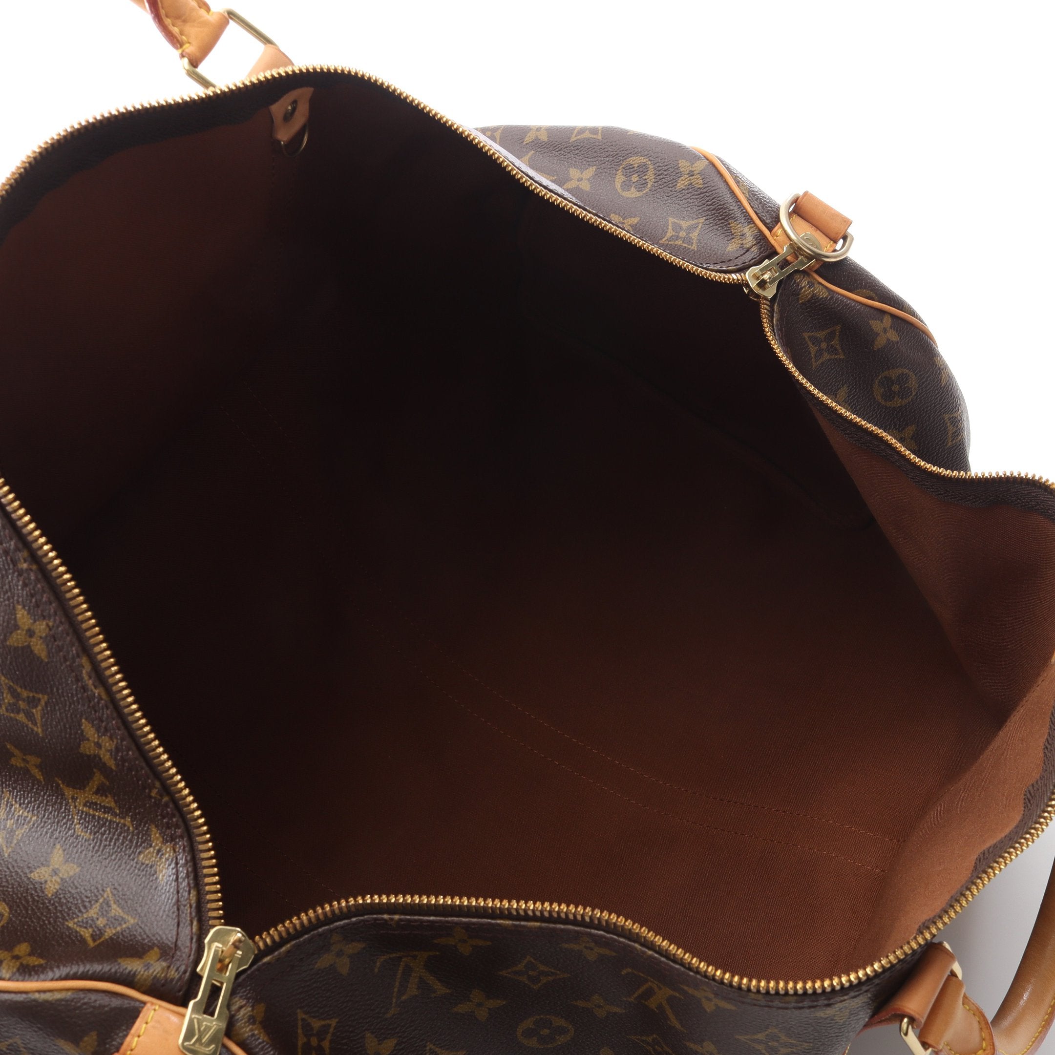 キーポル バンドリエール60 モノグラム ボストンバッグ PVC レザー