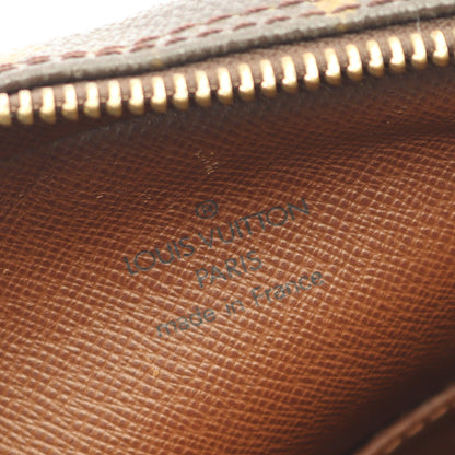 ダヌーブ モノグラム ショルダーバッグ PVC レザー ブラウン ルイヴィトン バッグ LOUIS VUITTON