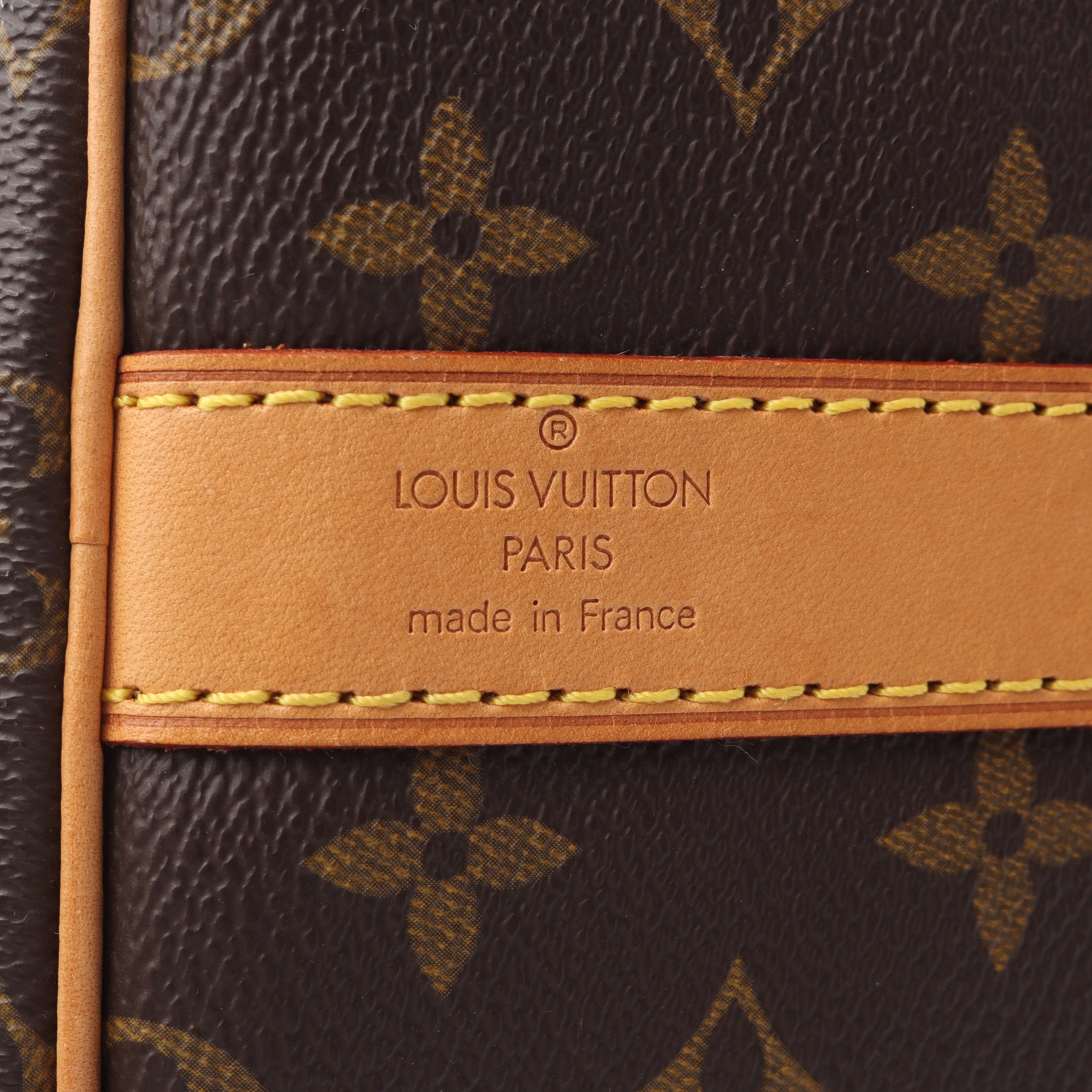 キーポル バンドリエール55 モノグラム ボストンバッグ PVC レザー