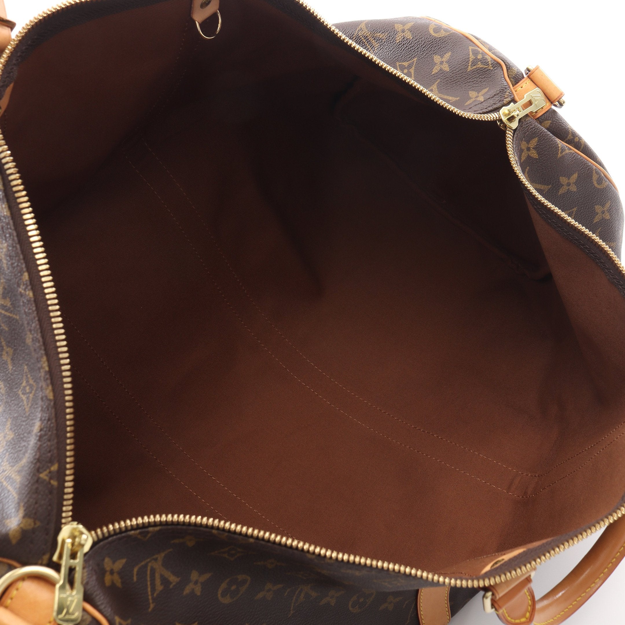 キーポル バンドリエール55 モノグラム ボストンバッグ PVC レザー