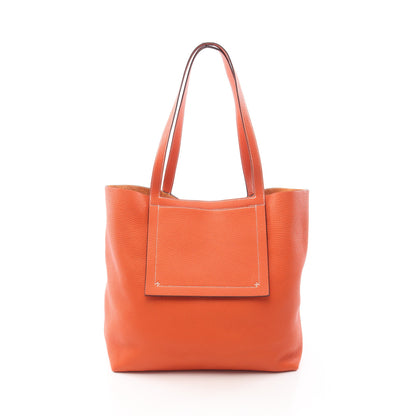 カバセリエ46 オレンジポピー ショルダーバッグ トートバッグ トリヨンクレマンス オレンジ Z刻印 エルメス バッグ HERMES