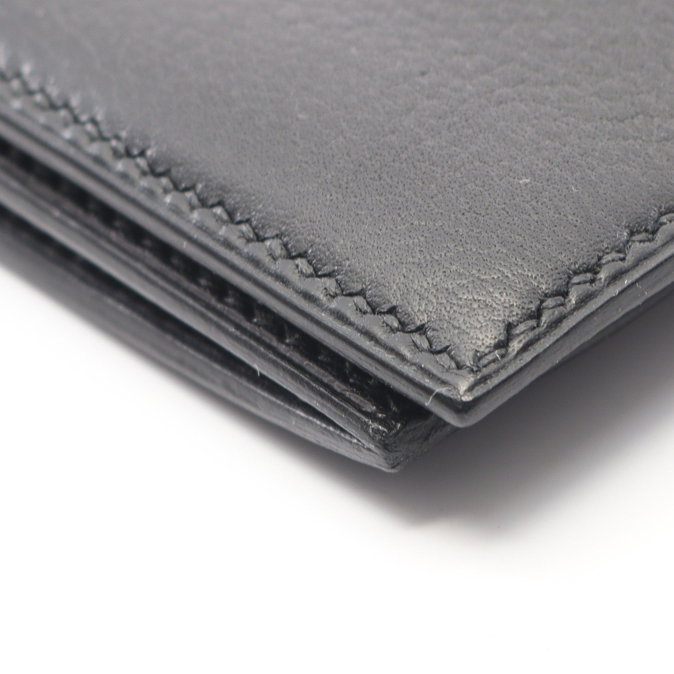 MC2 メンデル 二つ折り長財布 エバーカラー ブラック □J刻印 エルメス