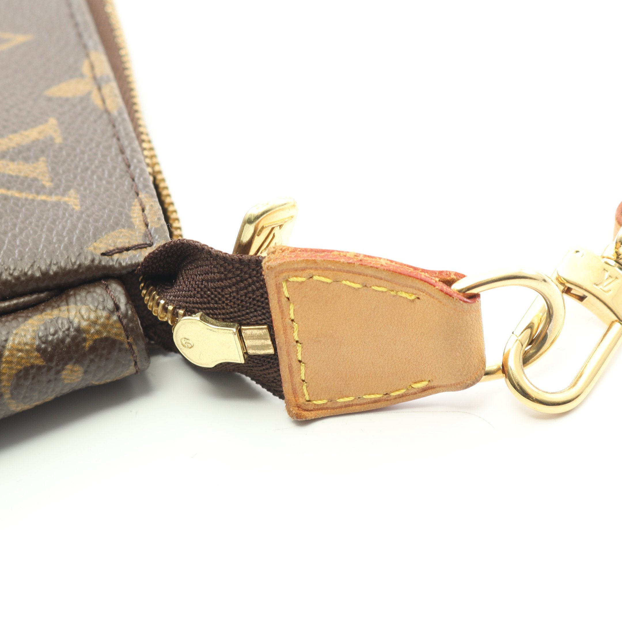 ポシェットアクセソワール モノグラム ハンドバッグ PVC レザー