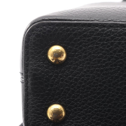 カプシーヌ MINI ノワール ハンドバッグ レザー ブラック 2WAY ルイヴィトン バッグ LOUIS VUITTON