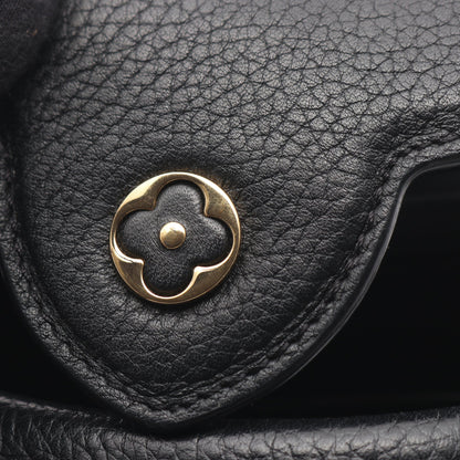 カプシーヌ MINI ノワール ハンドバッグ レザー ブラック 2WAY ルイヴィトン バッグ LOUIS VUITTON