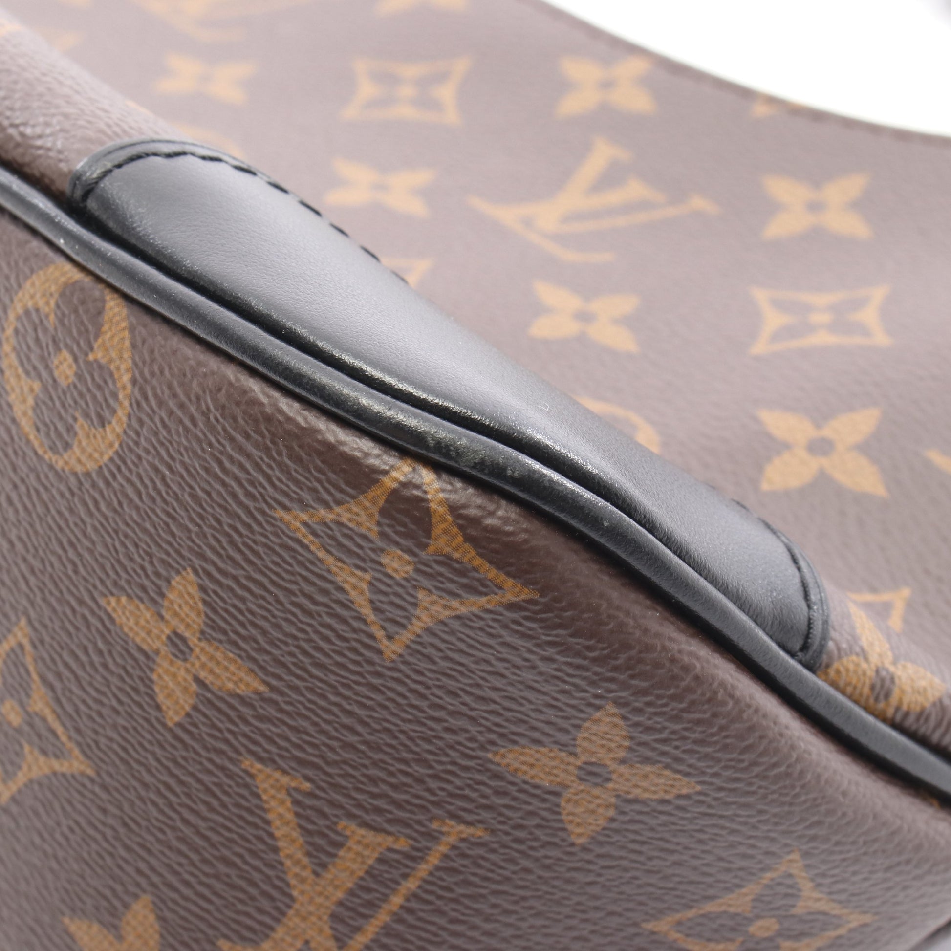 ブーローニュ NM モノグラム ノワール チェーンハンドバッグ PVC レザー ブラウン ブラック 2WAY ルイヴィトン バッグ LOUIS VUITTON