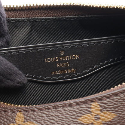 ブーローニュ NM モノグラム ノワール チェーンハンドバッグ PVC レザー ブラウン ブラック 2WAY ルイヴィトン バッグ LOUIS VUITTON