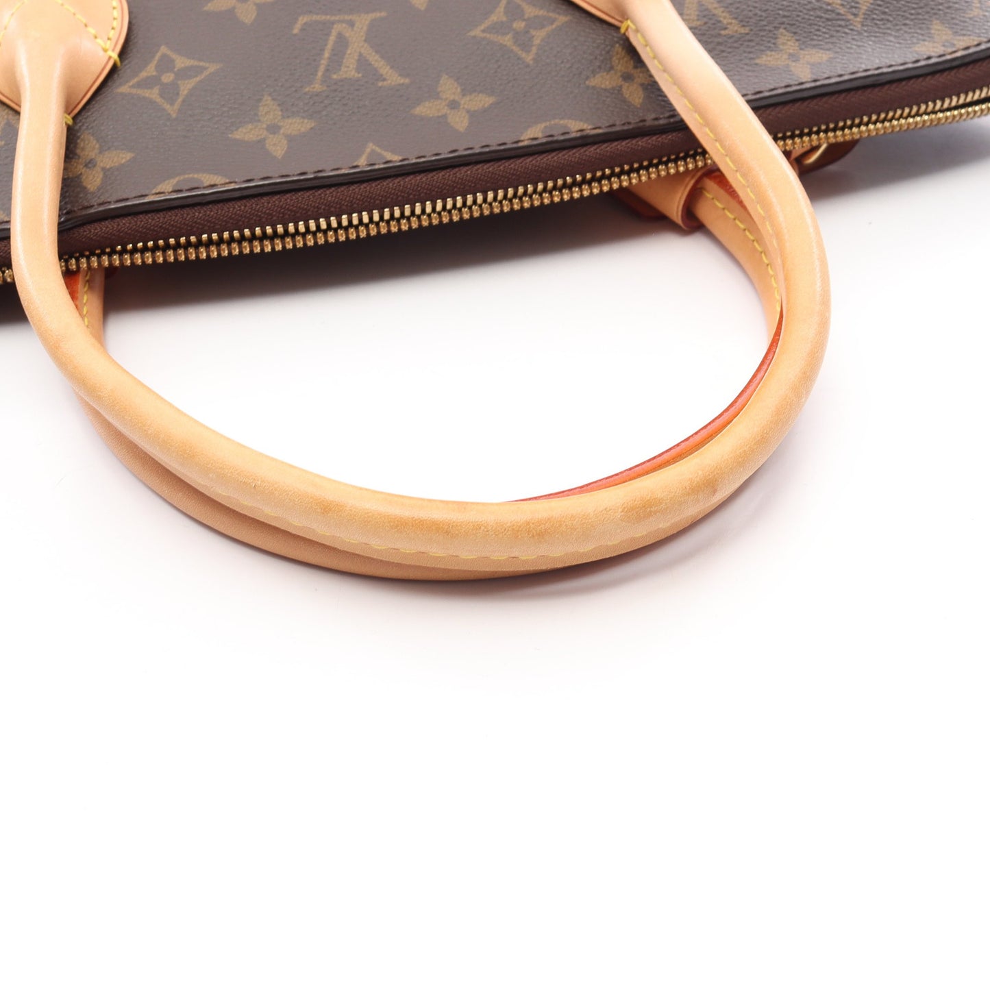 ロックイットMM モノグラム ハンドバッグ PVC レザー ブラウン ルイヴィトン バッグ LOUIS VUITTON