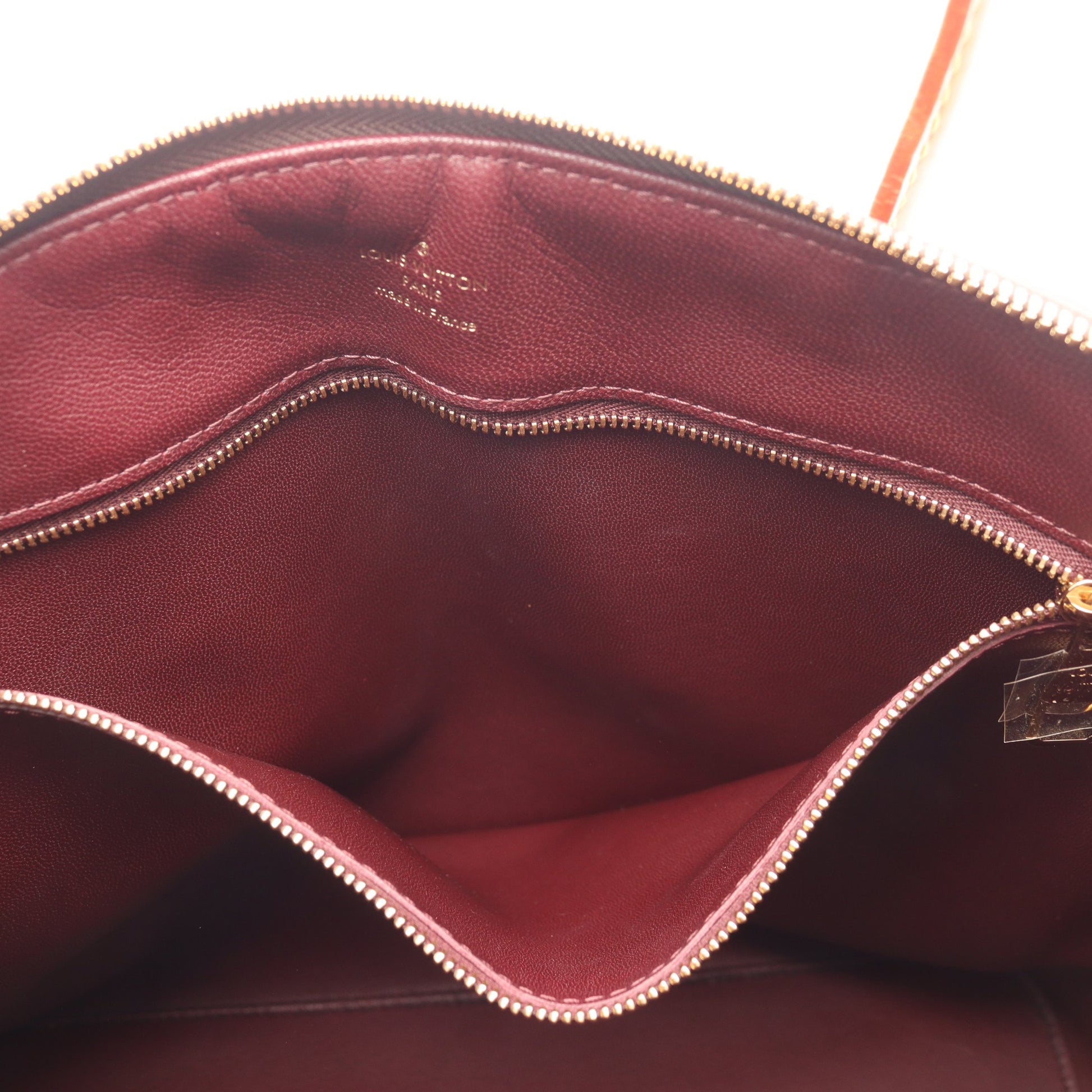 ロックイットMM モノグラム ハンドバッグ PVC レザー ブラウン ルイヴィトン バッグ LOUIS VUITTON