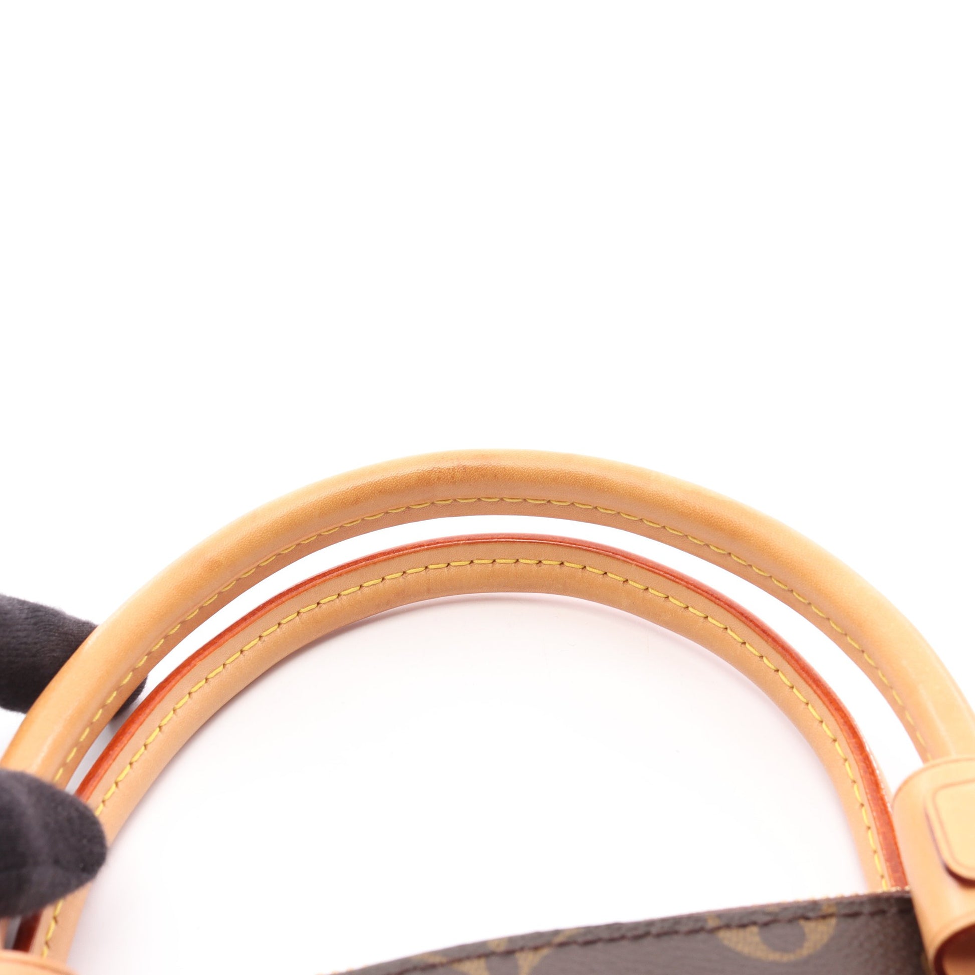 ロックイットMM モノグラム ハンドバッグ PVC レザー ブラウン ルイヴィトン バッグ LOUIS VUITTON