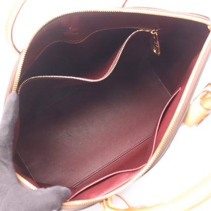 ロックイットMM モノグラム ハンドバッグ PVC レザー ブラウン ルイヴィトン バッグ LOUIS VUITTON
