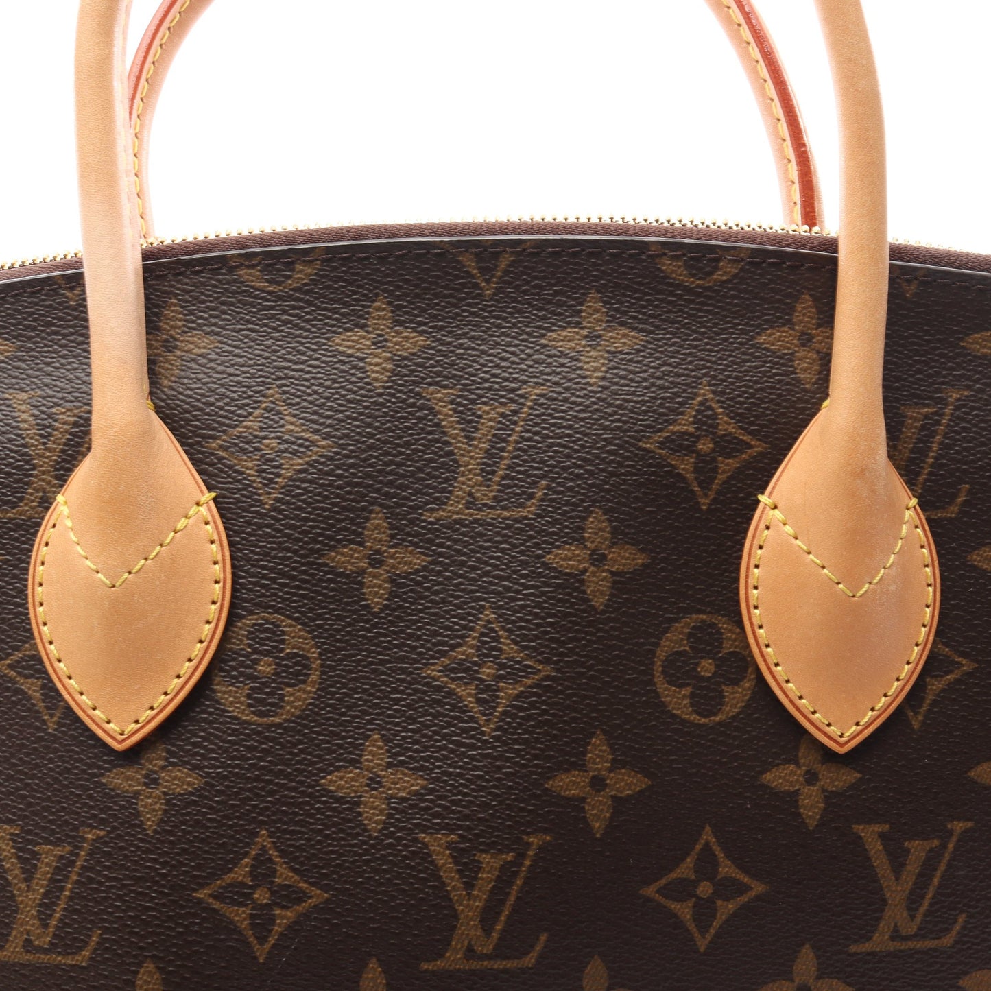 ロックイットMM モノグラム ハンドバッグ PVC レザー ブラウン ルイヴィトン バッグ LOUIS VUITTON
