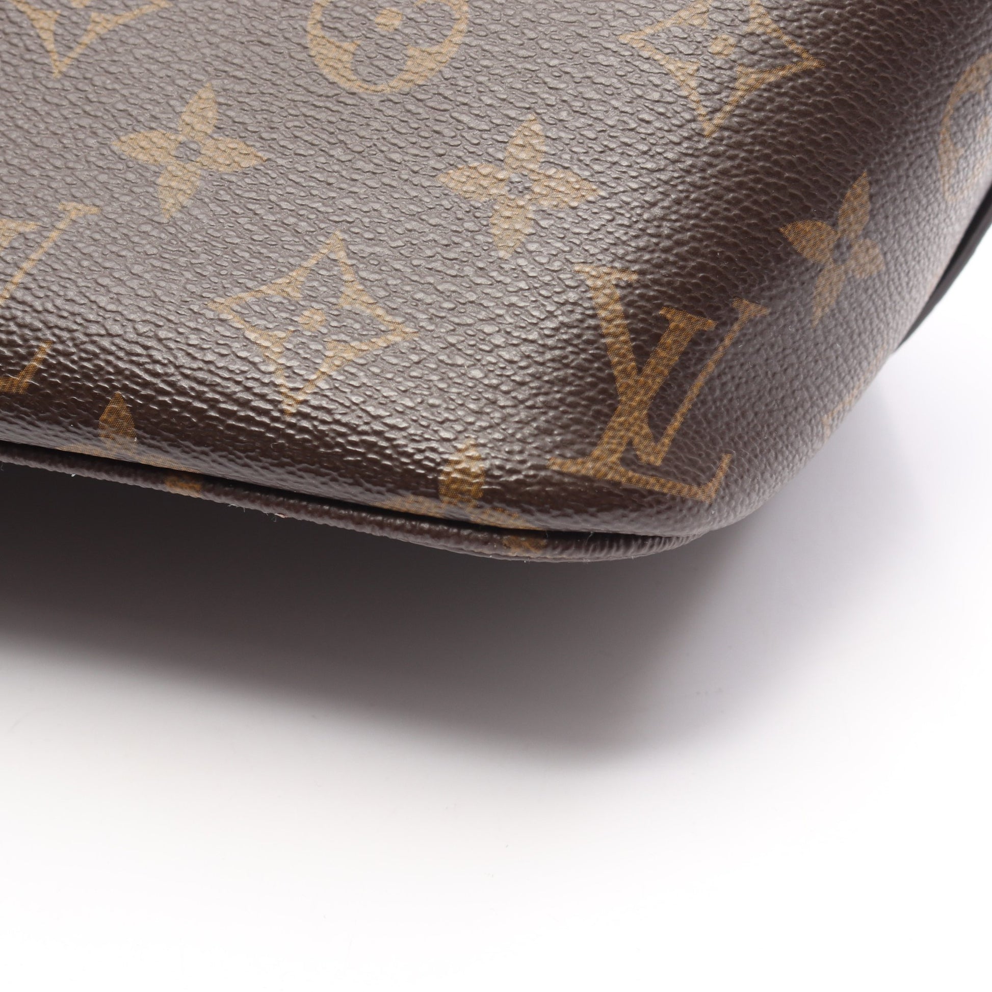 ロックイットMM モノグラム ハンドバッグ PVC レザー ブラウン ルイヴィトン バッグ LOUIS VUITTON