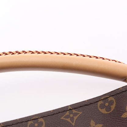 アーツィーMM モノグラム ショルダーバッグ PVC レザー ブラウン ルイヴィトン バッグ LOUIS VUITTON