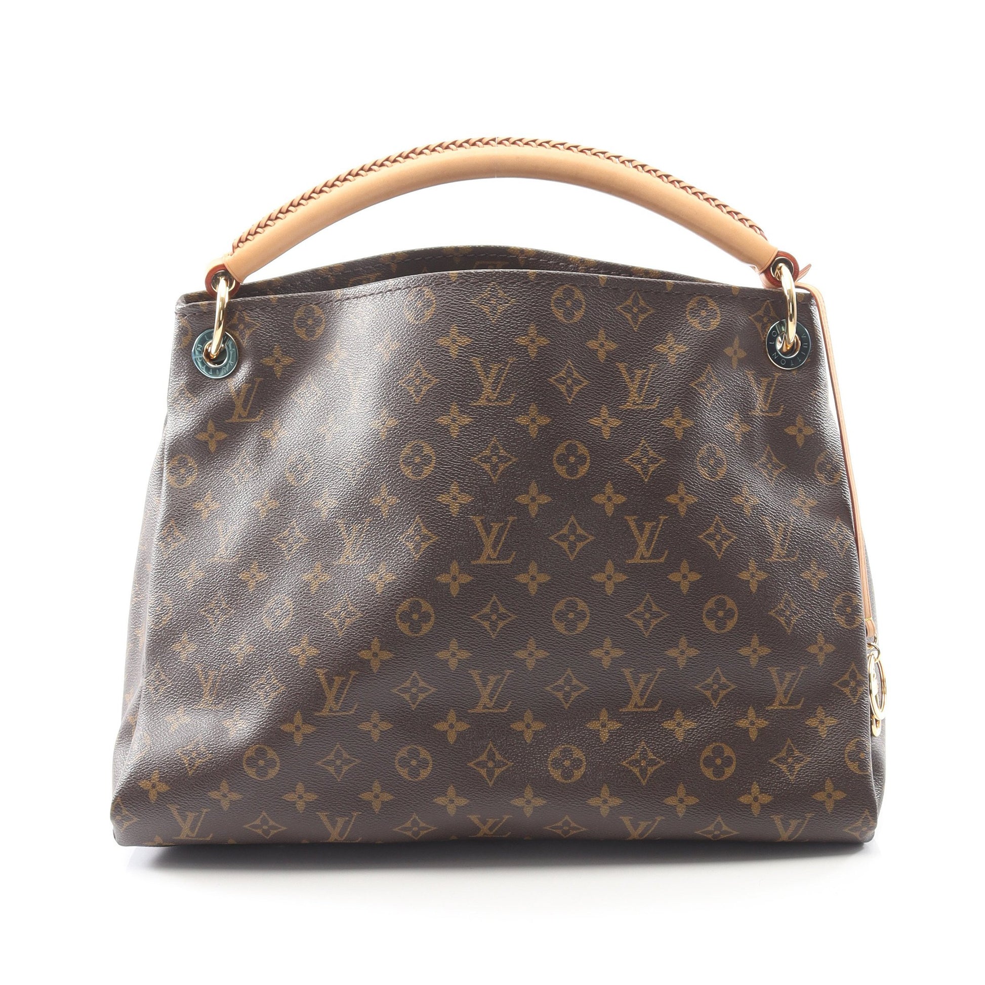 アーツィーMM モノグラム ショルダーバッグ PVC レザー ブラウン ルイヴィトン バッグ LOUIS VUITTON