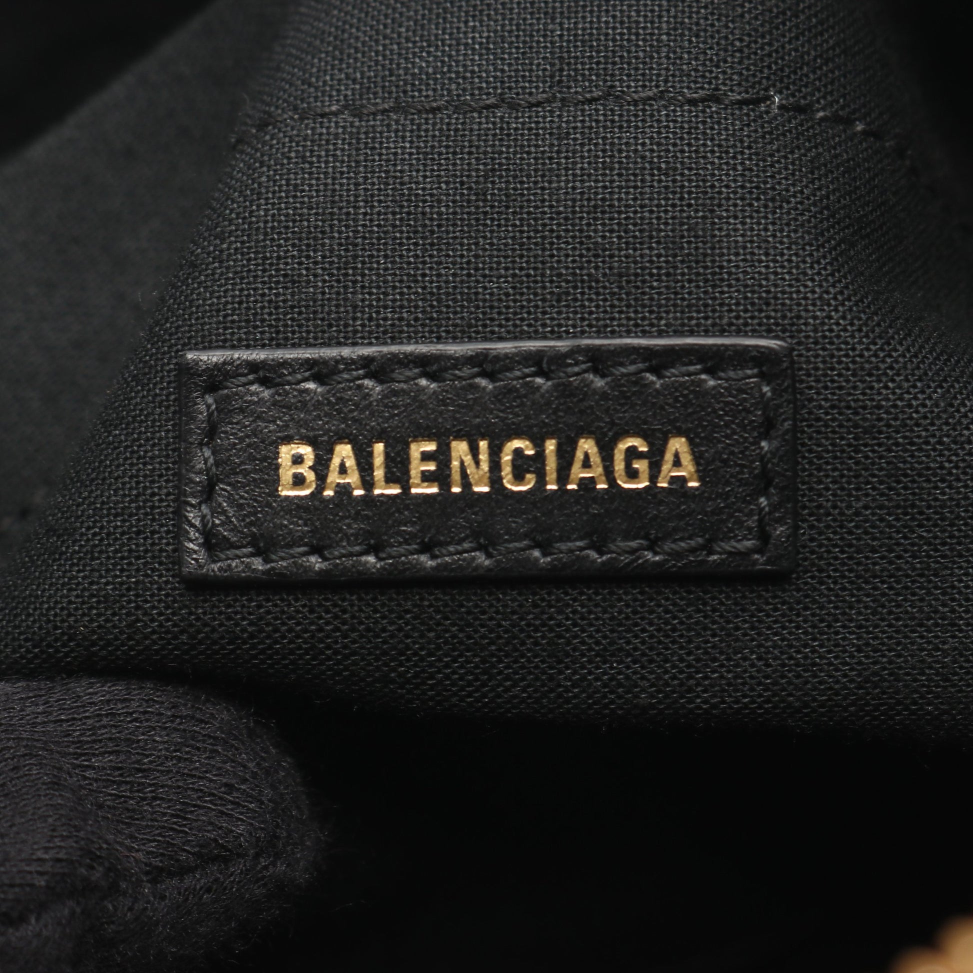 モナコ カメラバッグ チェーンショルダーバッグ レザー ブラック バレンシアガ バッグ BALENCIAGA