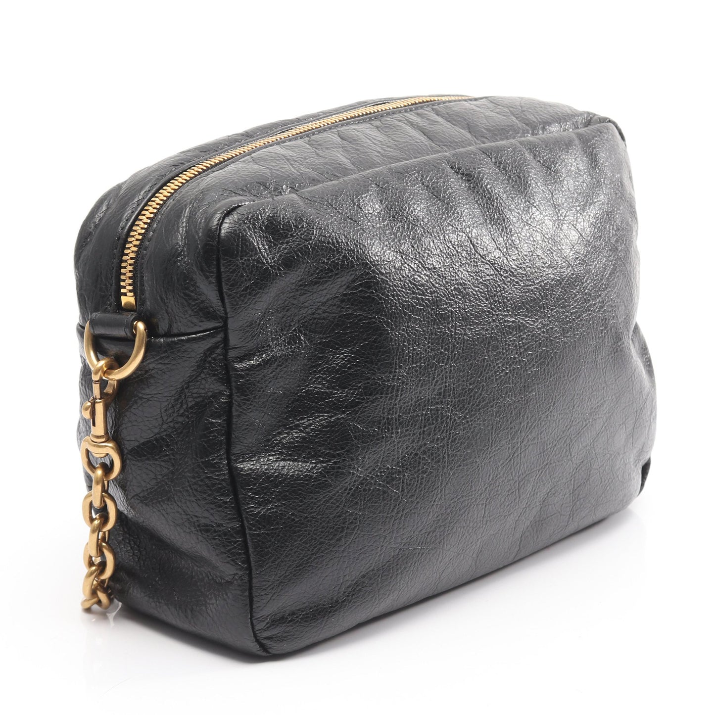 モナコ カメラバッグ チェーンショルダーバッグ レザー ブラック バレンシアガ バッグ BALENCIAGA