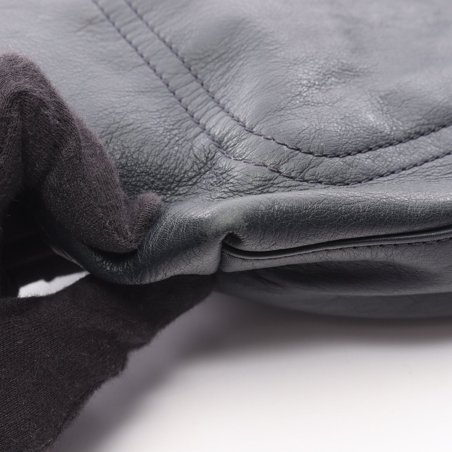 ブリーフケース ビジネスバッグ レザー ネイビー 2WAY ボッテガヴェネタ バッグ BOTTEGA VENETA
